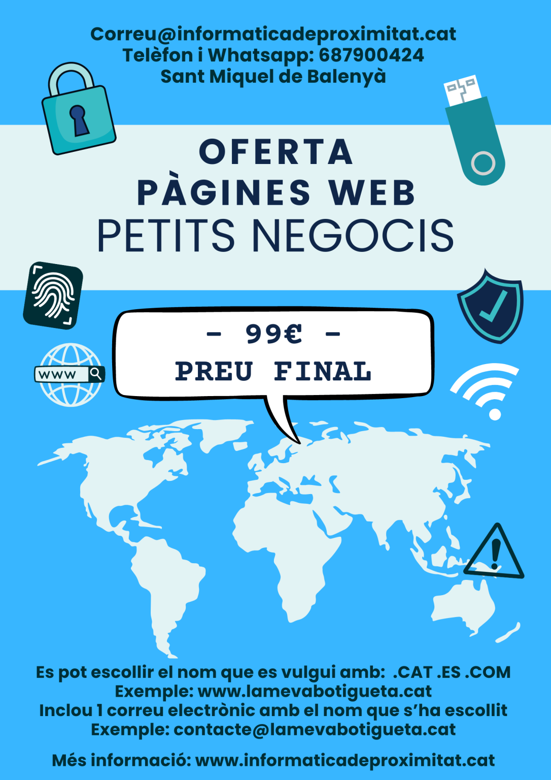 Oferta web Petits Negocis